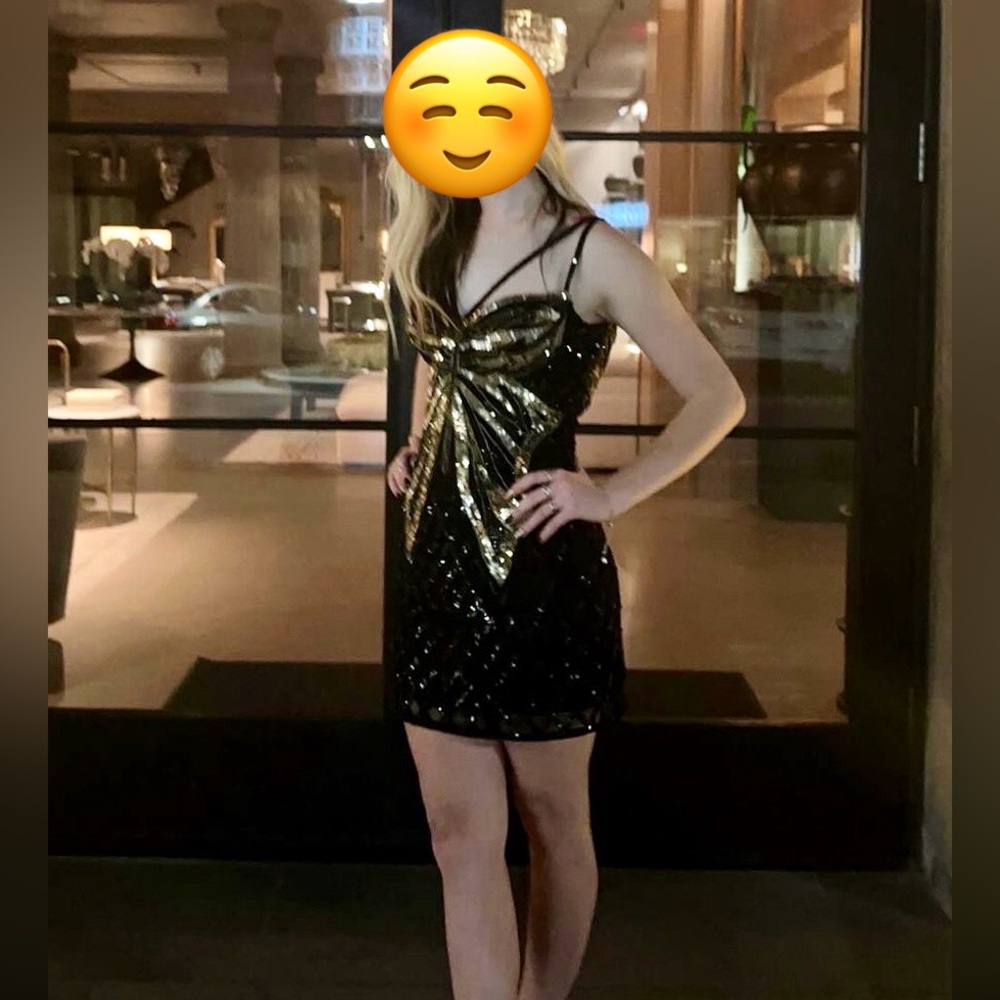 Butterfly Sequin Dress